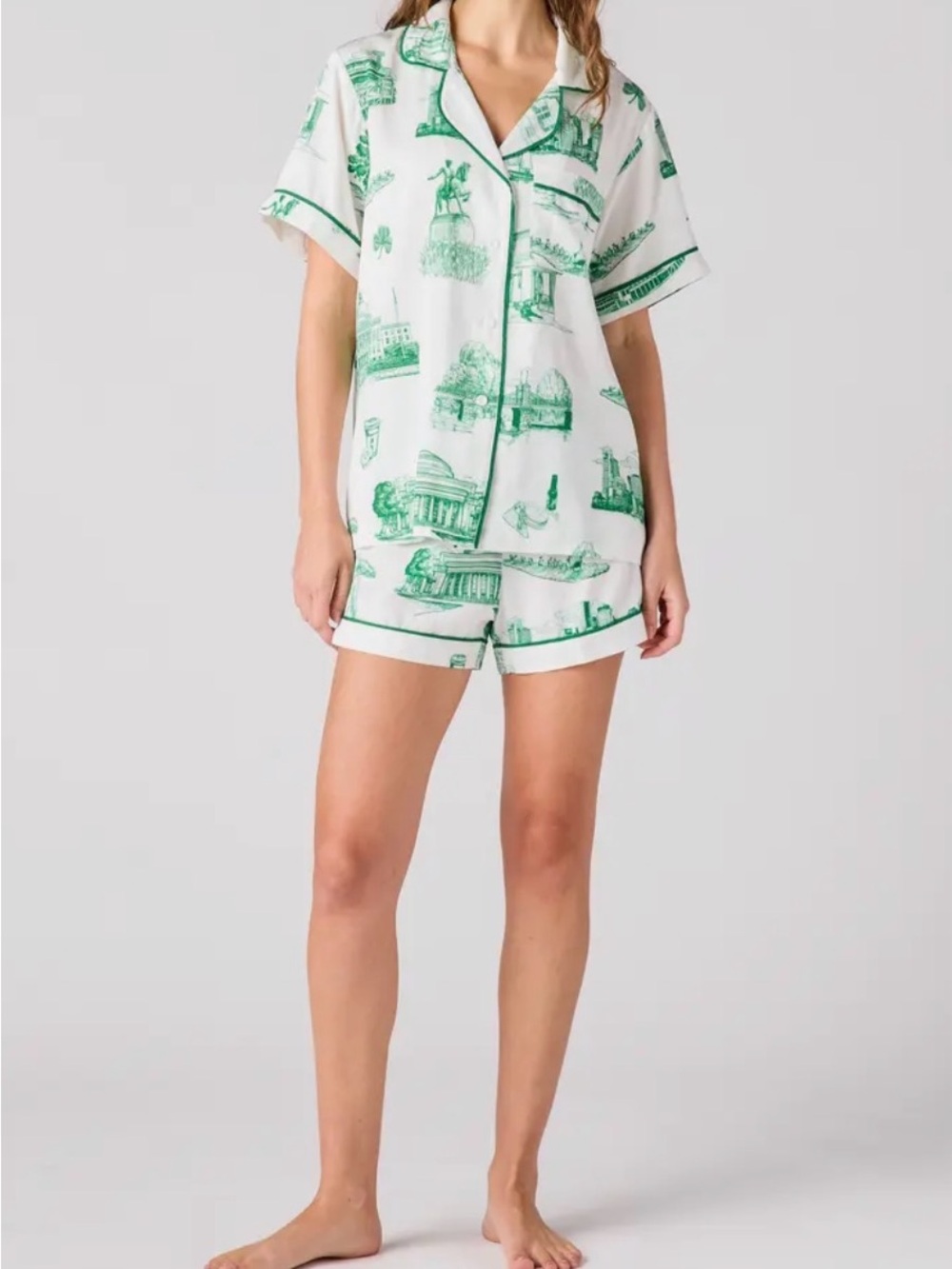 Katie Kime Boston Pajama Set L